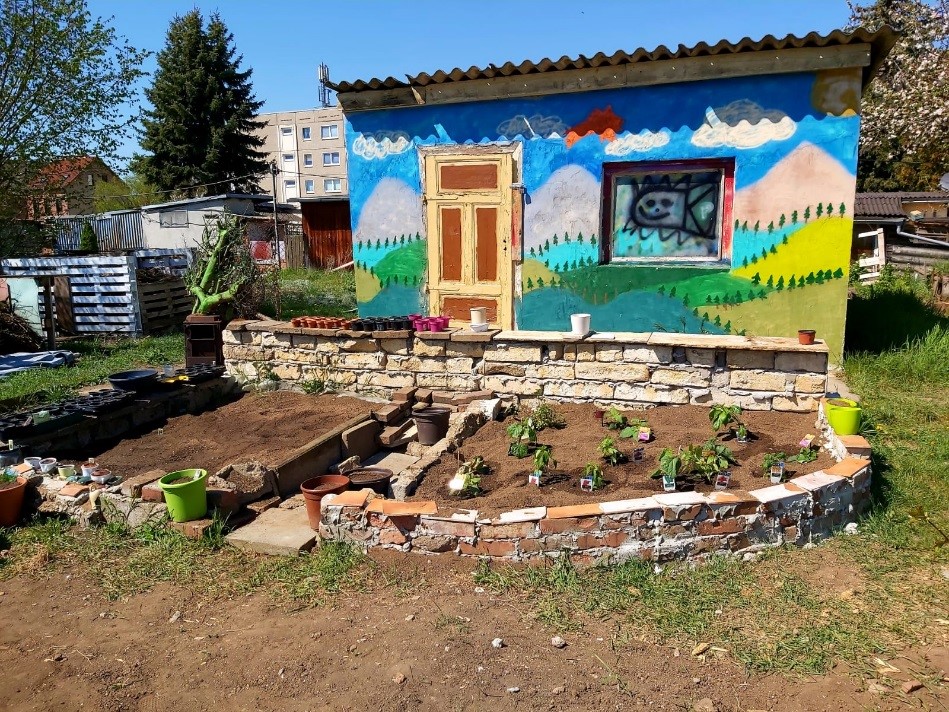 Interkultureller Garten in Apolda.